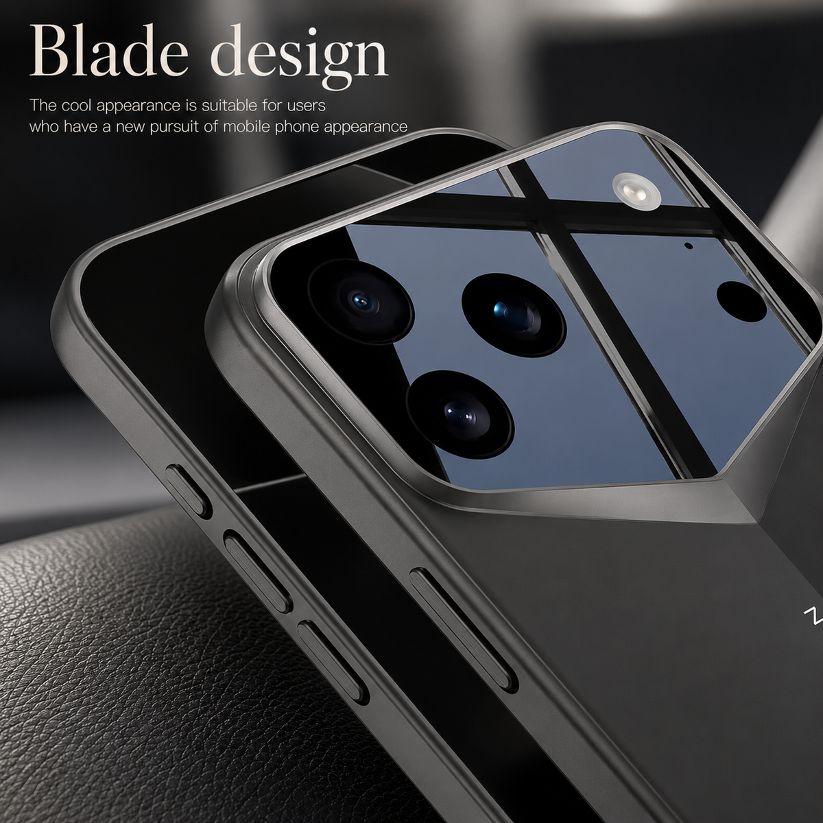 Premium iPhone Case Slim Matte Hard PC Full Coverage Camera Lens Protection Shockproof Anti Fingerprint Lightweight Scratch Resistant Wireless Charging