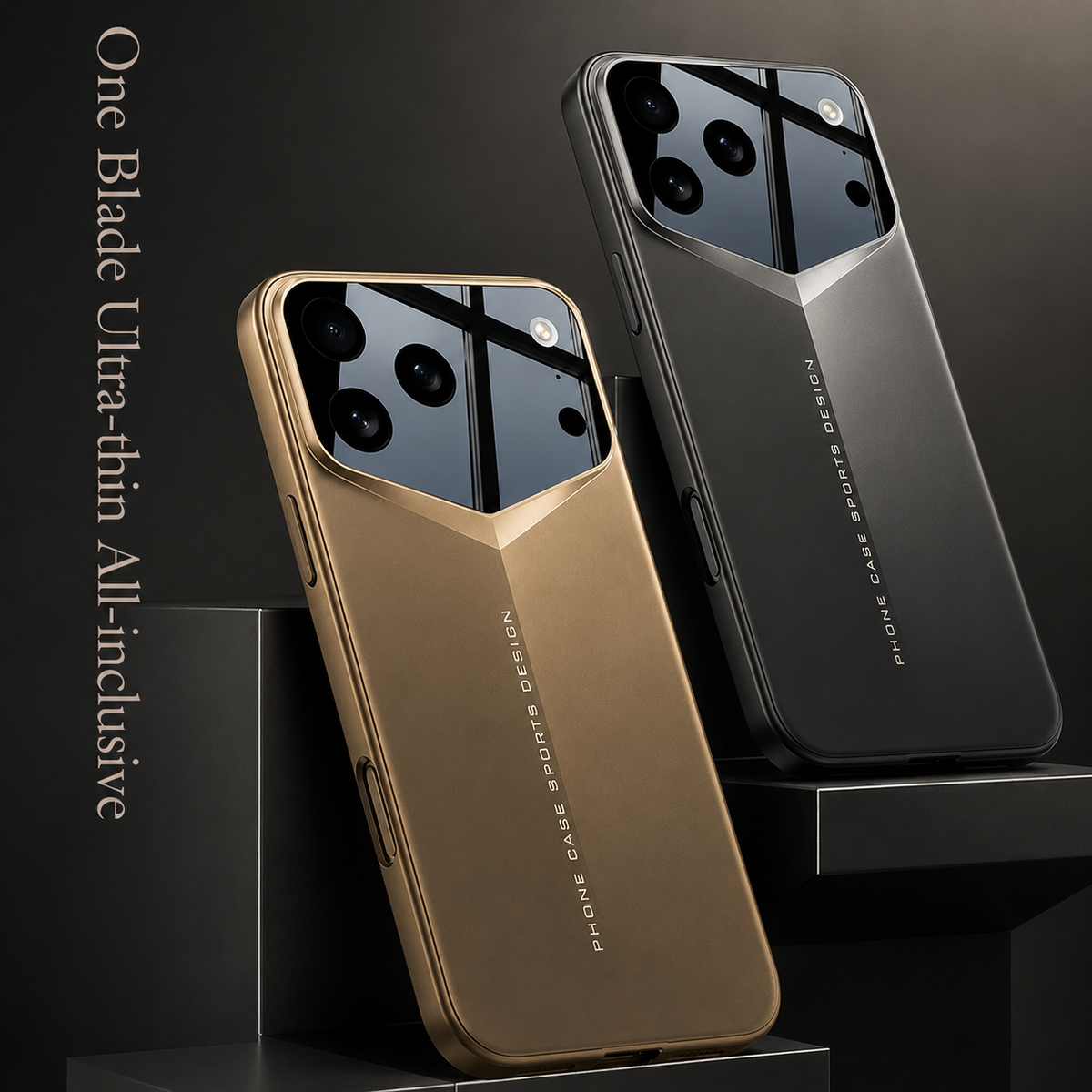 Premium iPhone Case Slim Matte Hard PC Full Coverage Camera Lens Protection Shockproof Anti Fingerprint Lightweight Scratch Resistant Wireless Charging