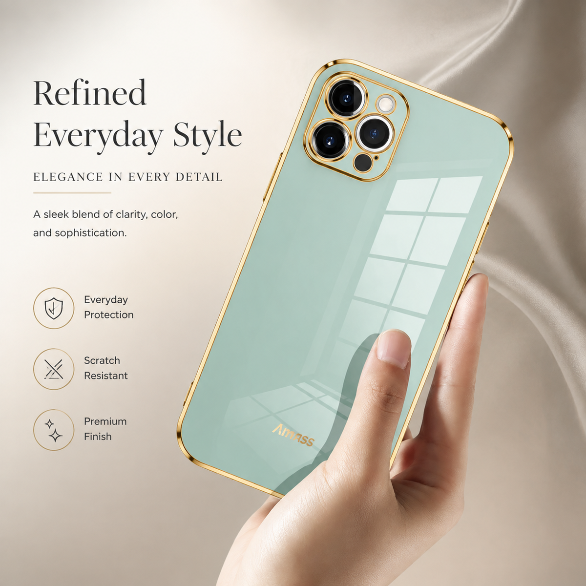Premium iPhone Case Soft Silicone MagSafe Compatible Plated Edges Solid Color Slim Shockproof Anti Scratch Lightweight Non Slip Matte Protective Cover