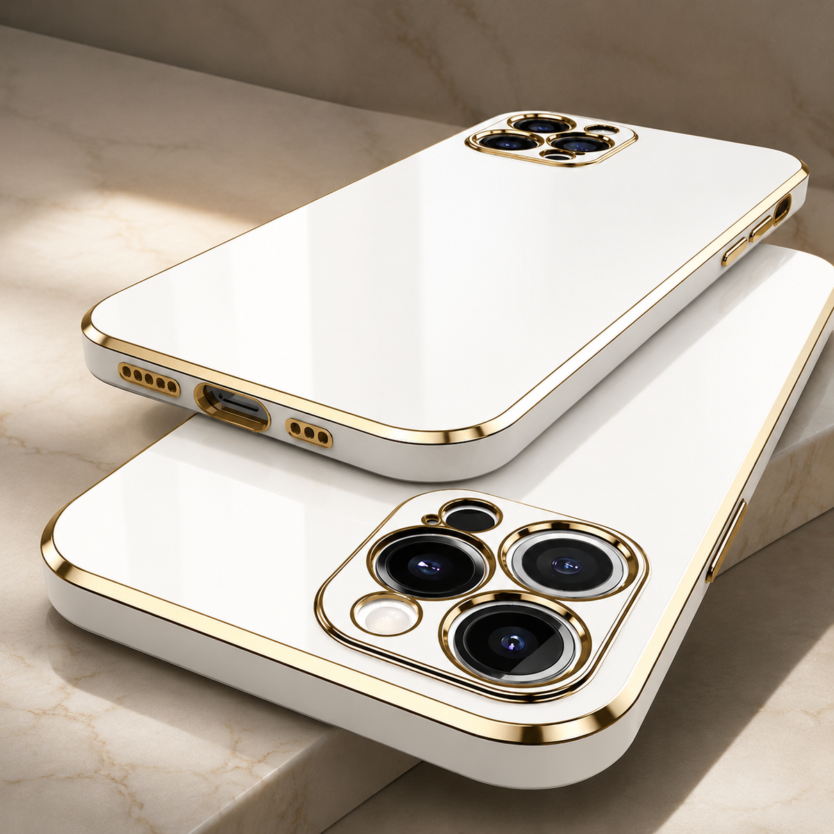 Premium iPhone Case Soft Silicone MagSafe Compatible Plated Edges Solid Color Slim Shockproof Anti Scratch Lightweight Non Slip Matte Protective Cover