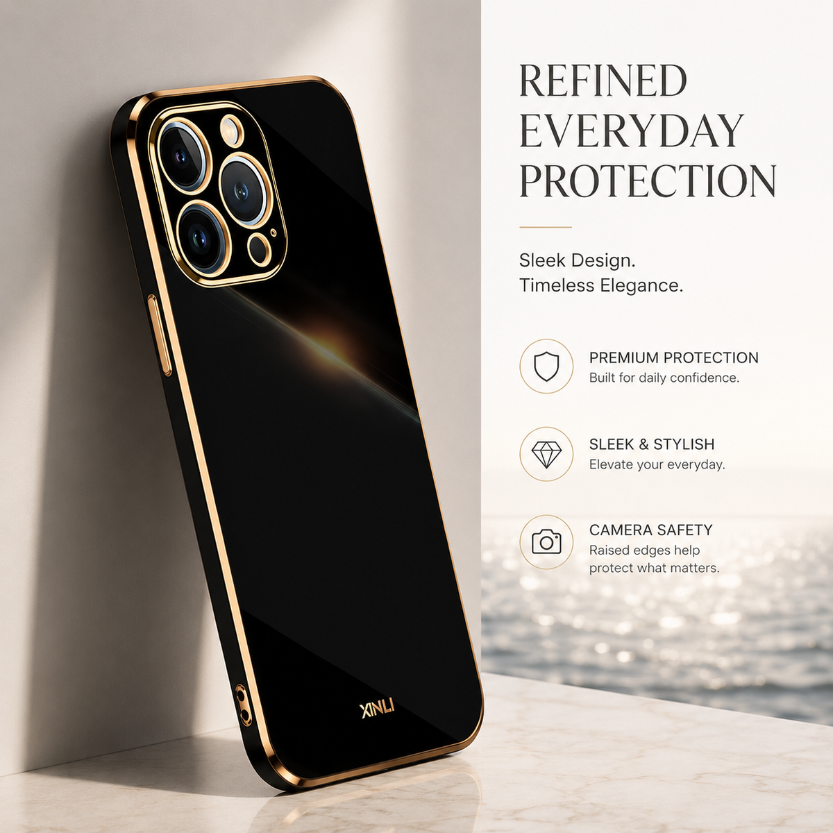 Premium iPhone Case Soft Silicone MagSafe Compatible Plated Edges Solid Color Slim Shockproof Anti Scratch Lightweight Non Slip Matte Protective Cover