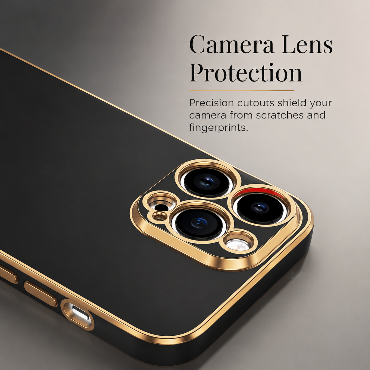 Premium iPhone Case Soft Silicone Plated Edges Solid Color Slim Half Wrapped Anti Fingerprint Scratch Resistant Dustproof Protective Cover
