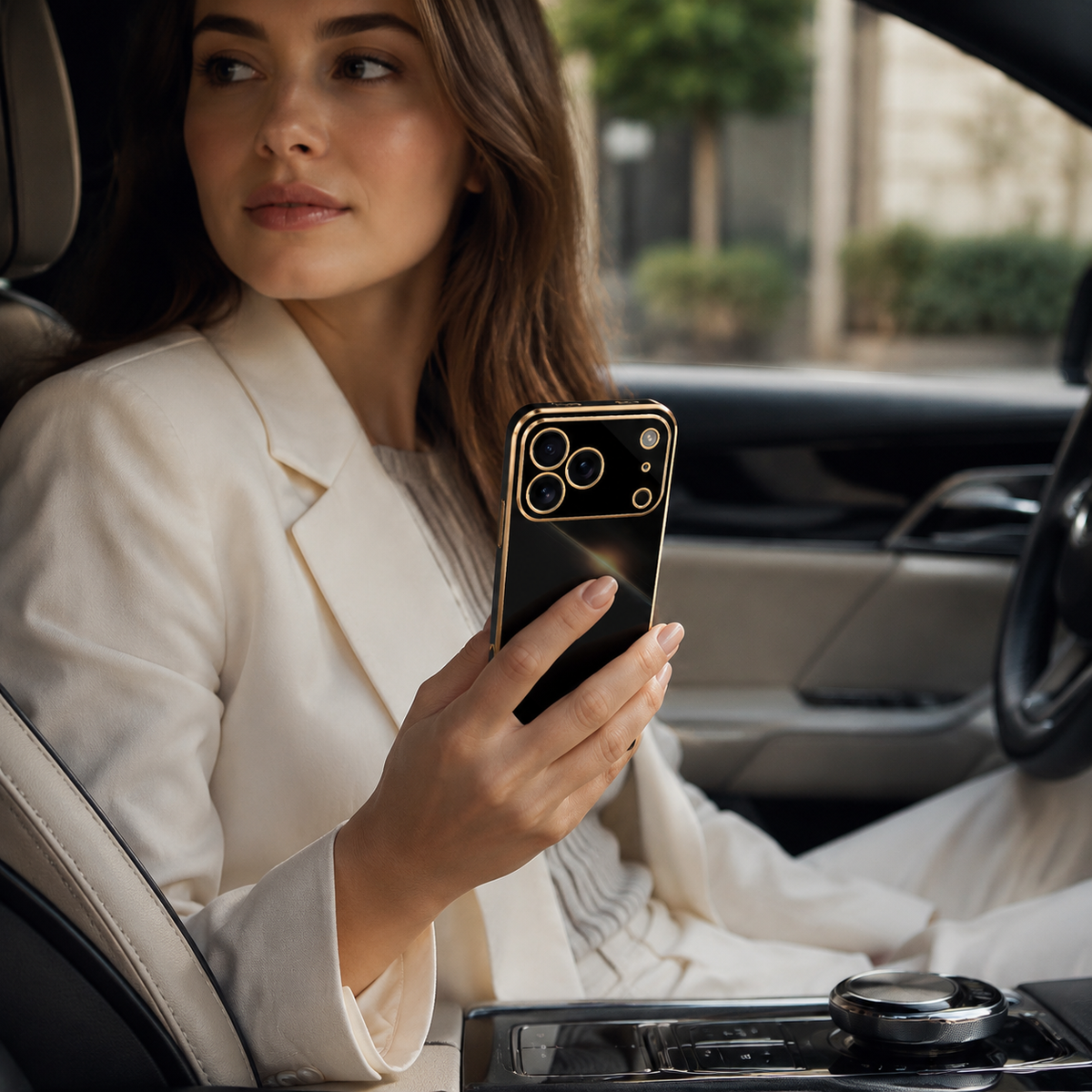 Premium iPhone Case Soft Silicone Plating Shockproof Protective Bumper Anti Scratch Anti Fingerprint Dustproof Lightweight Slim Liquid Silicone Cover