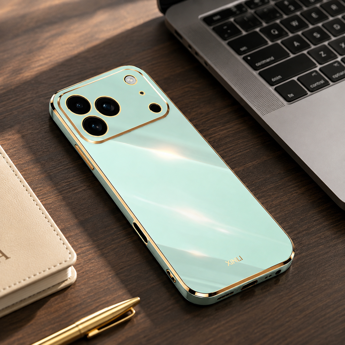 Premium iPhone Case Soft Silicone Plating Shockproof Protective Bumper Anti Scratch Anti Fingerprint Dustproof Lightweight Slim Liquid Silicone Cover