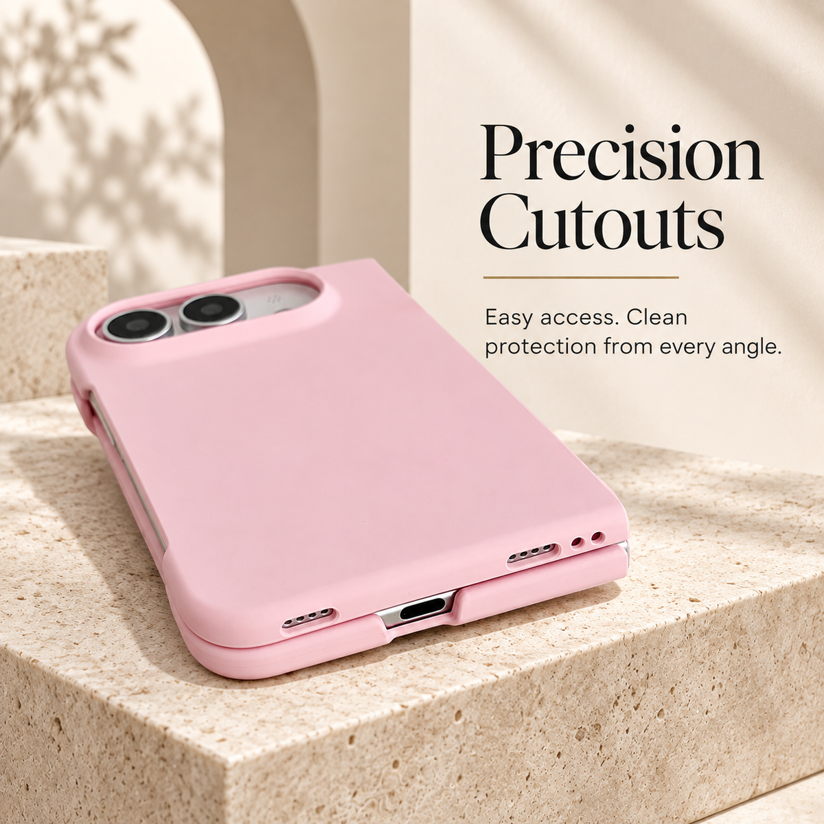 Premium iPhone Case Solid Color Skin Feel Shockproof Foldable Cover Wear Resistant Comfortable Grip Slim Non Slip Durable Practical Protective Phone Cover Case