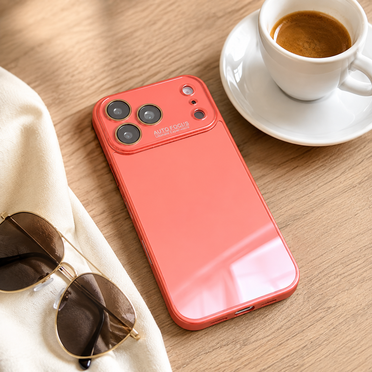 Premium iPhone Case Tempered Glass Camera Lens Protection Matte Hard PC Protective Cover Anti Scratch Slim Candy Color Lightweight Full Coverage Case