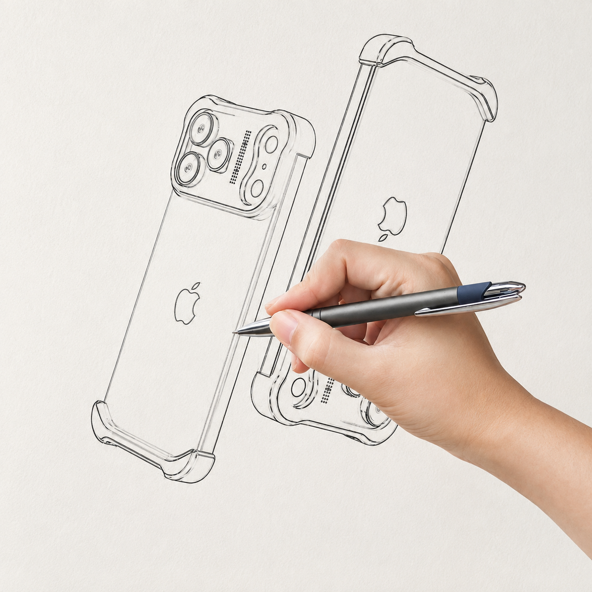 Premium iPhone Case Titanium Alloy Bumper Magnetic Shockproof Lens Protector Matte Anti Slip Lightweight Metal Frame Slim Protective Cover Secure Grip