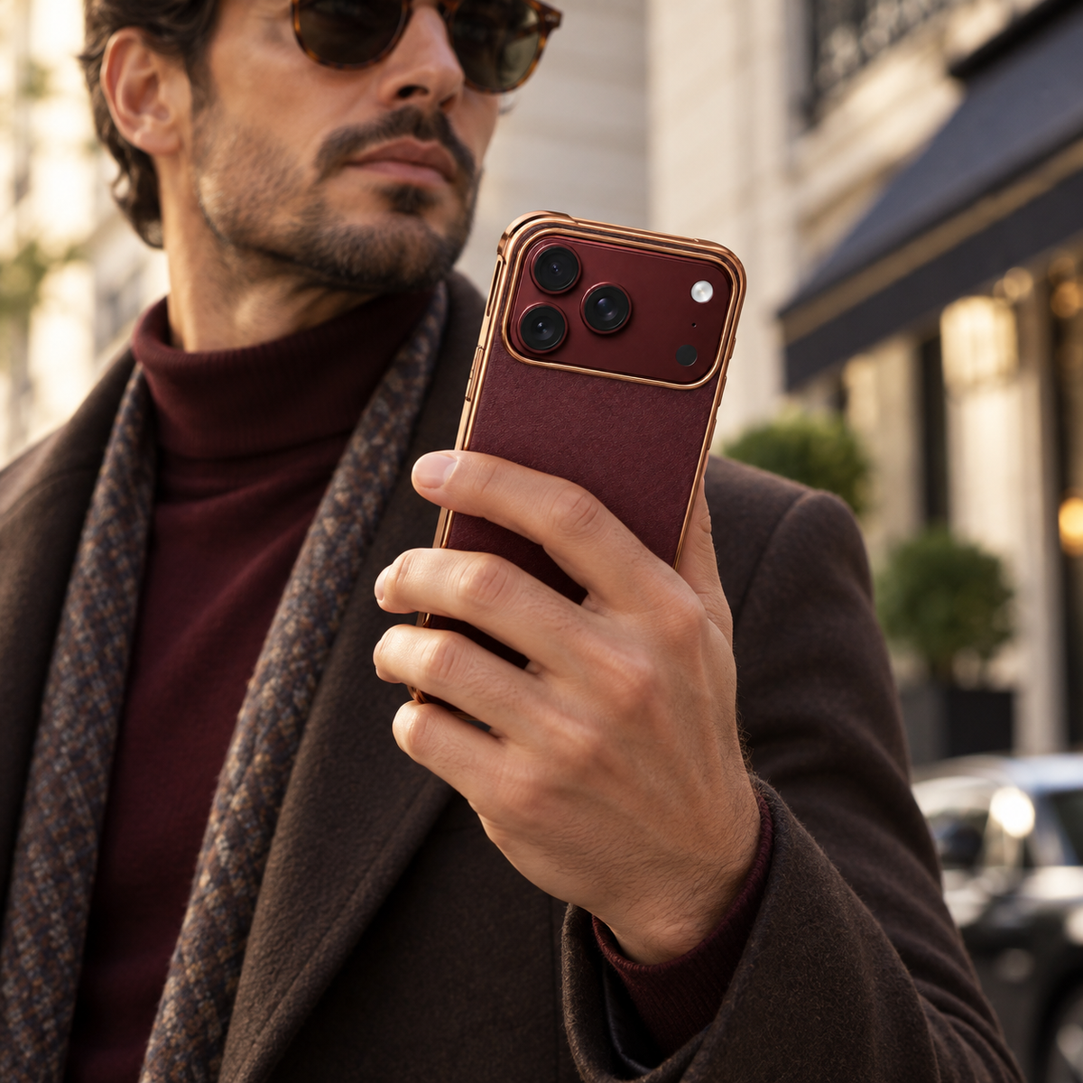 Premium iPhone Case Touch Pen Holder Bracket Stand Foldable Cover Textured Back Panel Business Shockproof Slim Durable Protective Phone Cover Shell Case