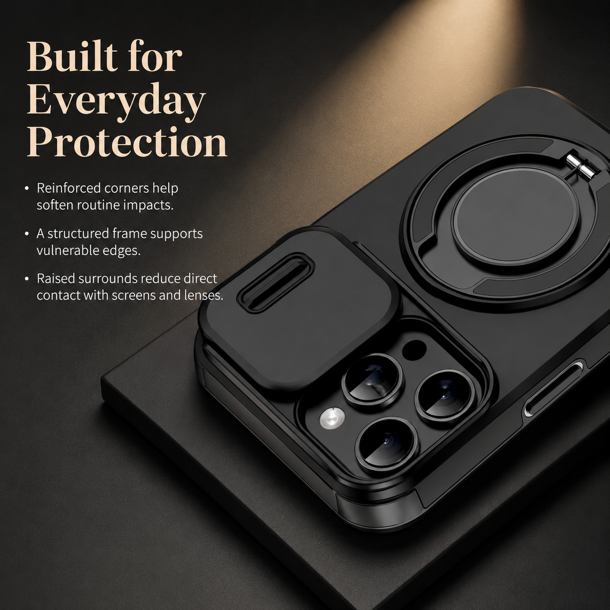 Premium iPhone Case Tough Rugged Armor Stand Holder Magnetic Car Mount Shockproof Anti Drop Heavy Duty Non Slip Durable Full Protective Phone Cover Shell Case
