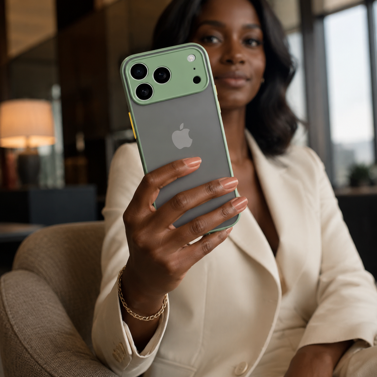 Premium iPhone Case Translucent Matte Shockproof Protective Cover PC TPU Armor Bumper Anti Scratch Anti Fingerprint Slim Lightweight Full Coverage Case