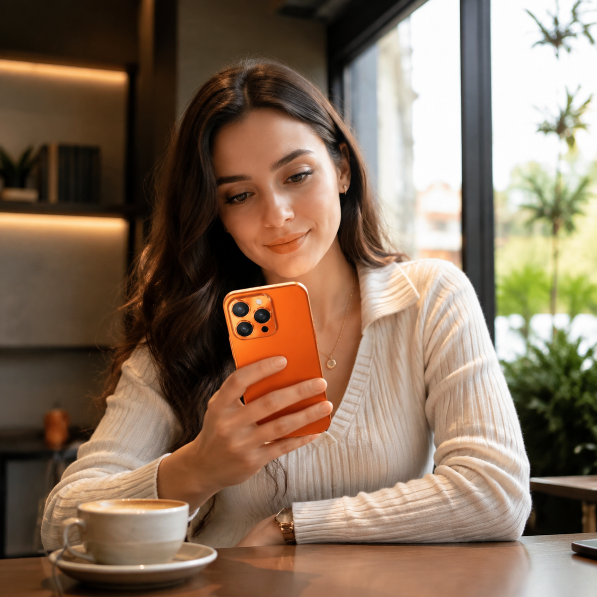 Premium iPhone Case Ultra Thin Aluminum Alloy Frame with Frosted Matte Backplate, Shockproof Camera Lens Guard and Slim Protective Design