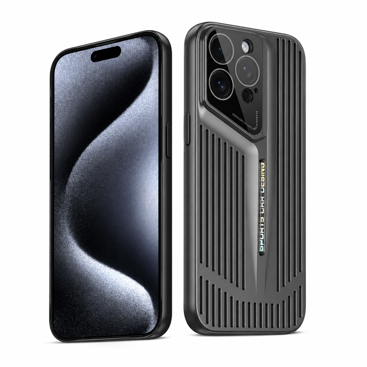 Premium iPhone Case Ultra Thin Heat Dissipation Shockproof Protective Cover Camera Lens Protection Lightweight Non Slip Slim PC Blade Cooling Case