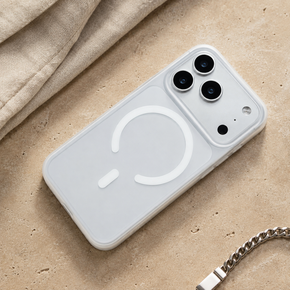Premium iPhone Case Ultra Thin Matte Translucent Clear MagSafe Magnetic Hard PC Shockproof Anti Fingerprint Slim Lightweight Durable Protective Phone Cover Case