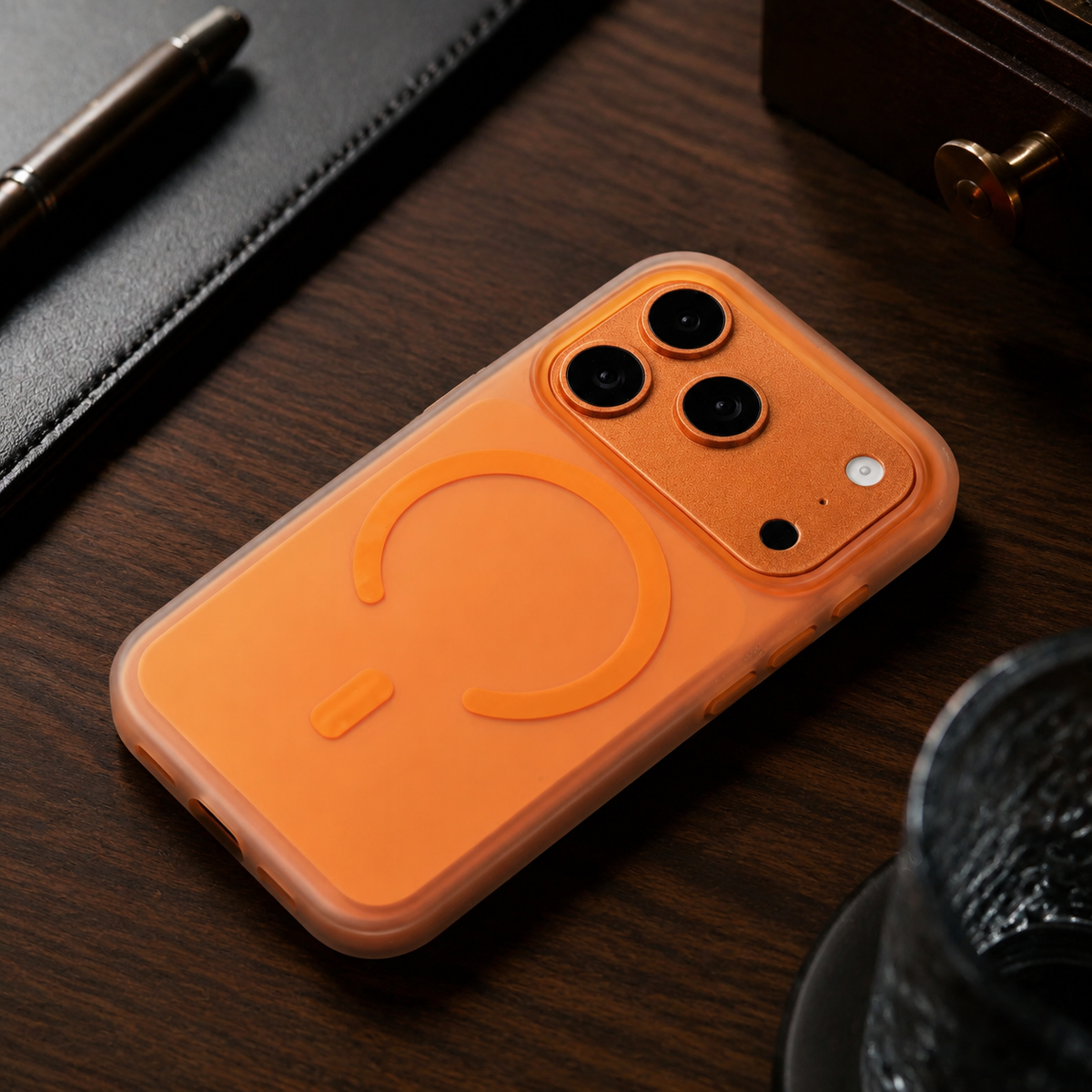 Premium iPhone Case Ultra Thin Matte Translucent Clear MagSafe Magnetic Hard PC Shockproof Anti Fingerprint Slim Lightweight Durable Protective Phone Cover Case