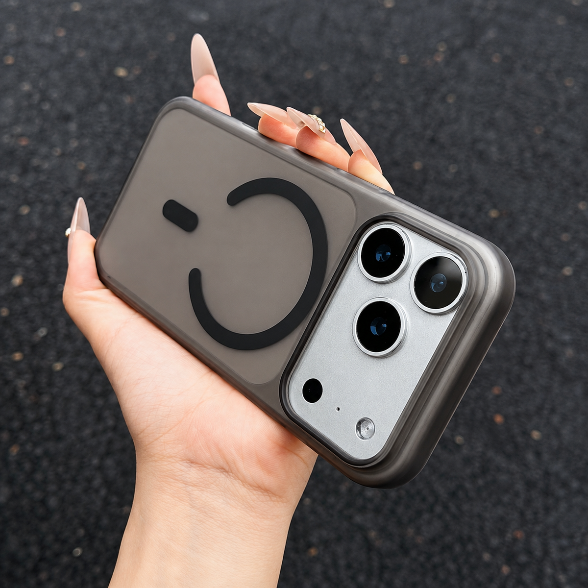 Premium iPhone Case Ultra Thin Matte Translucent Clear MagSafe Magnetic Hard PC Shockproof Anti Fingerprint Slim Lightweight Durable Protective Phone Cover Case
