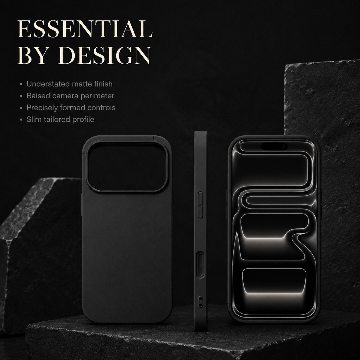 Premium iPhone Case Upgraded Shockproof Back Cover Anti Drop Slim Lightweight Scratch Resistant Non Slip Durable Full Protective Phone Cover Shell Case