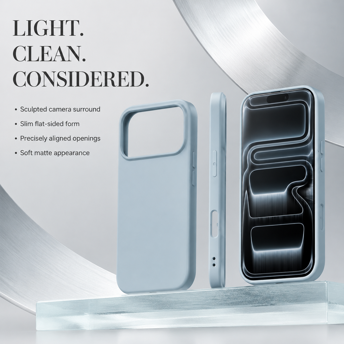 Premium iPhone Case Upgraded Shockproof Back Cover Anti Drop Slim Lightweight Scratch Resistant Non Slip Durable Full Protective Phone Cover Shell Case