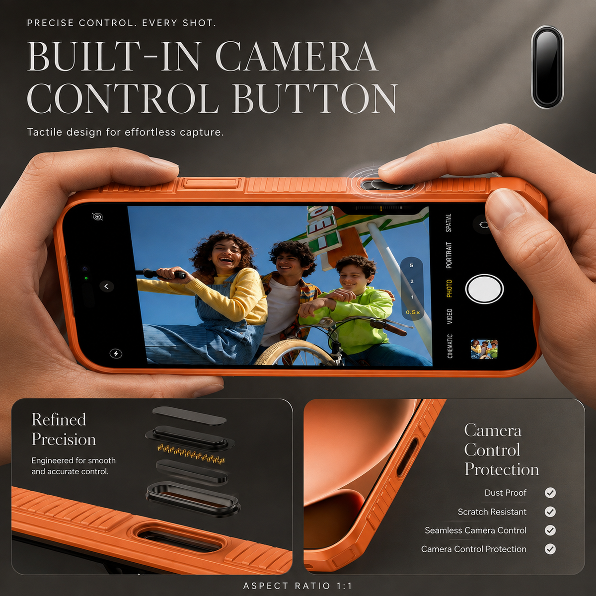 Premium iPhone Case Wallet Card Holder Sliding Camera Cover Stand Shockproof Dual Layer Heavy Duty Full Coverage Anti Scratch Slim Protective Design