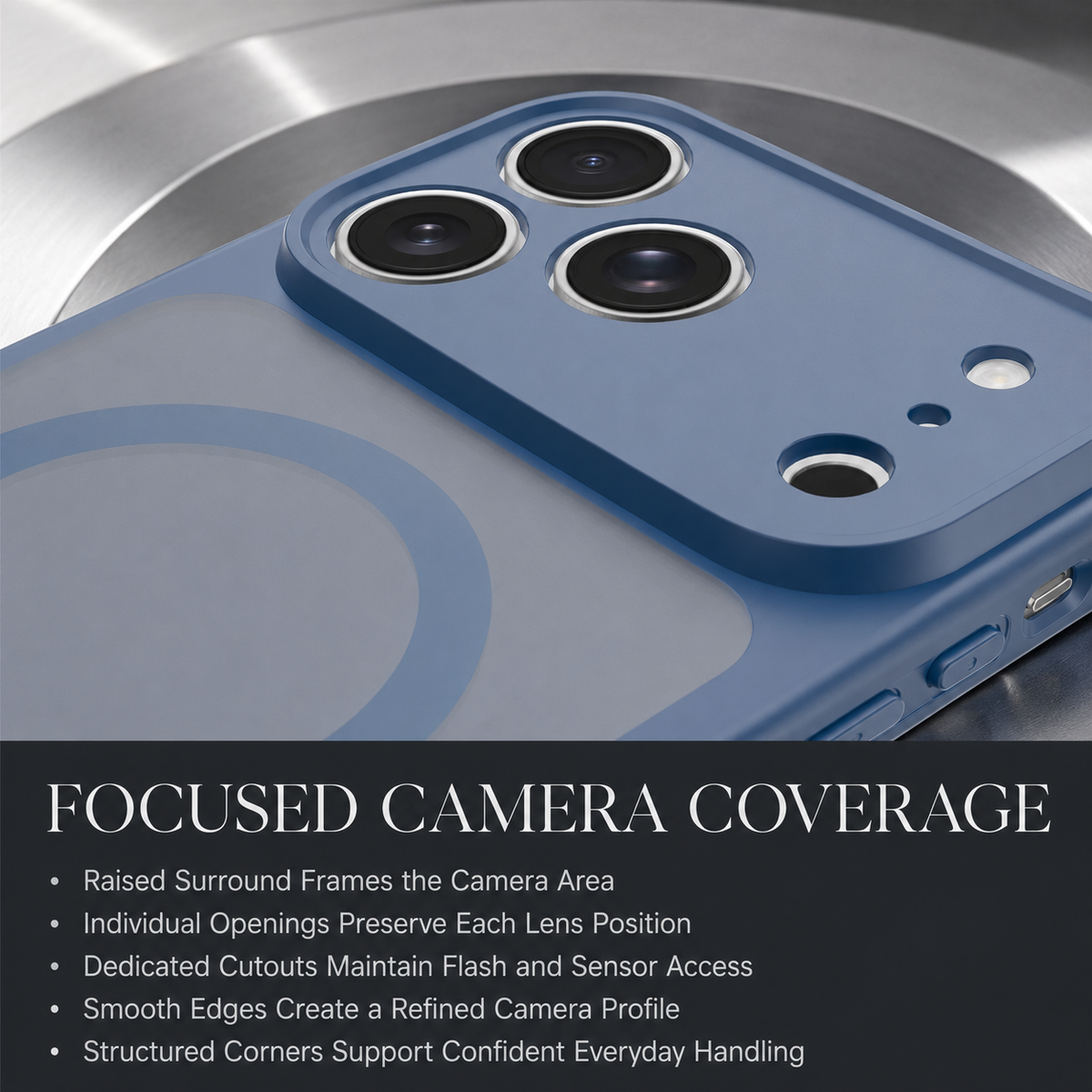 Premium iPhone Case Wireless Charging 5G Compatible Shockproof Slim Lightweight Anti Scratch Non Slip Durable Full Protective Hard Back Phone Cover Case