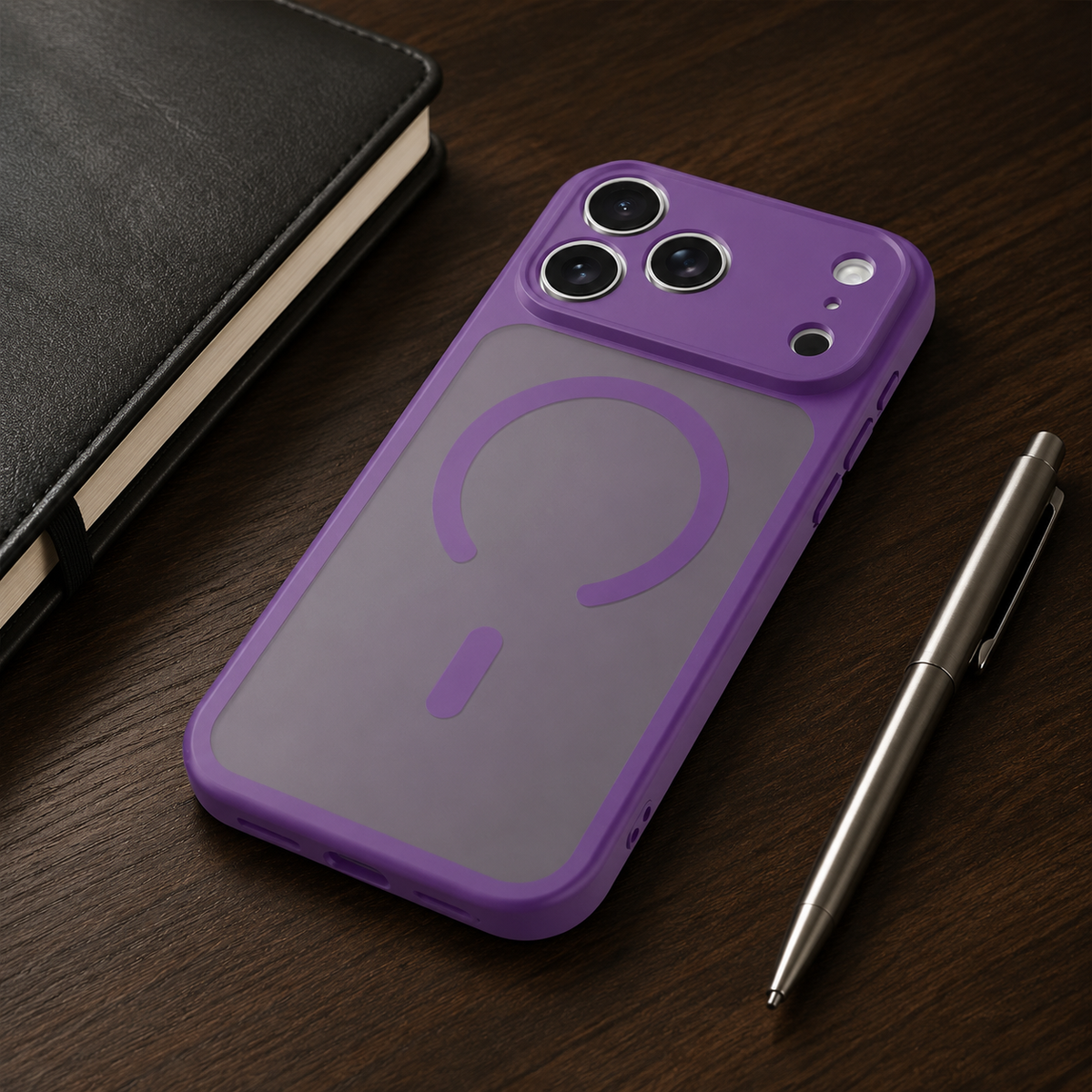 Premium iPhone Case Wireless Charging 5G Compatible Shockproof Slim Lightweight Anti Scratch Non Slip Durable Full Protective Hard Back Phone Cover Case