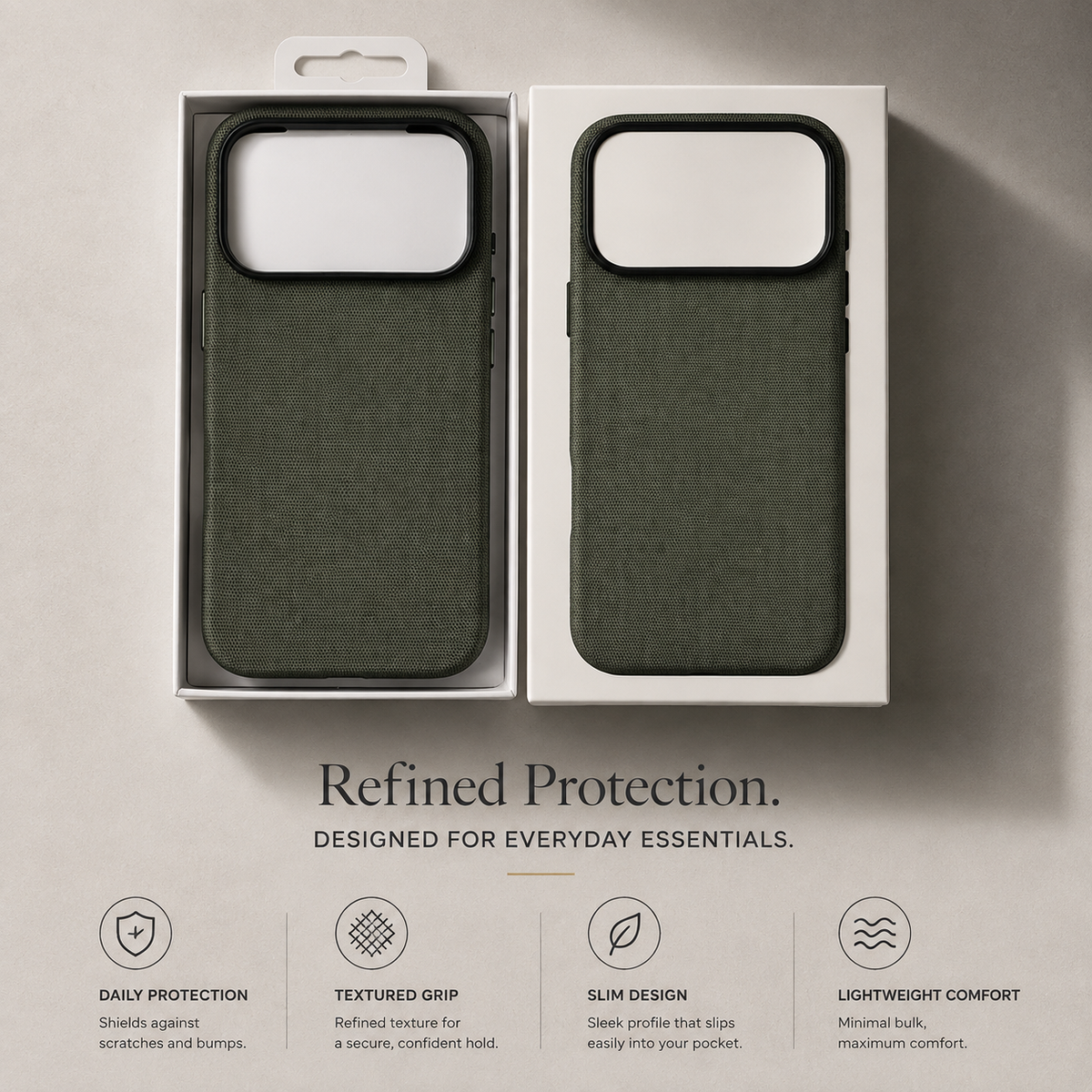 Premium iPhone Case Woven MagSafe Compatible Strong Magnetic Wireless Charging Anti Fingerprint Non Slip Waterproof Fabric Shock Slim Protective Cover