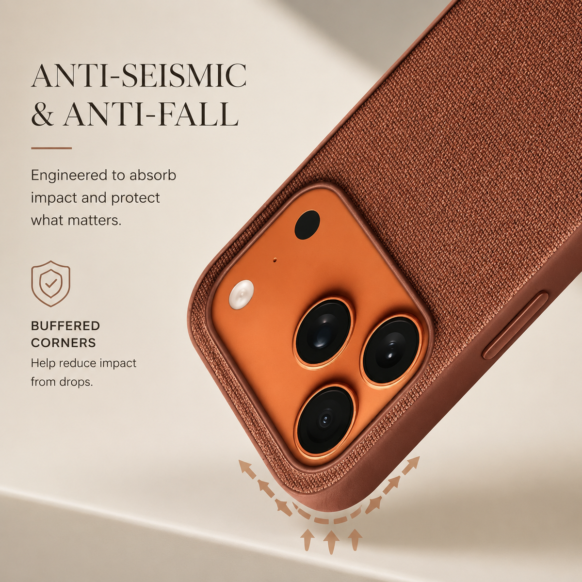 Premium iPhone Case Woven MagSafe Compatible Strong Magnetic Wireless Charging Anti Fingerprint Non Slip Waterproof Fabric Shock Slim Protective Cover