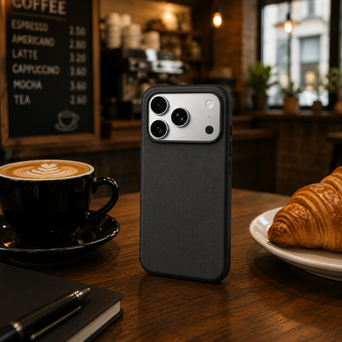 Premium iPhone Case Woven MagSafe Compatible Strong Magnetic Wireless Charging Anti Fingerprint Non Slip Waterproof Fabric Shock Slim Protective Cover