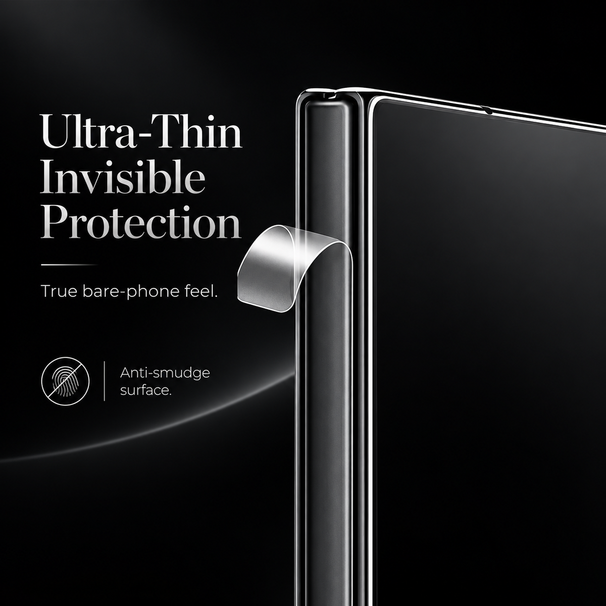 Premium iPhone Hinge Protector 2PCS Clear Protective Film Ultra Thin Flexible Anti Scratch Foldable Hinge Guard Durable Transparent Protection Film Set