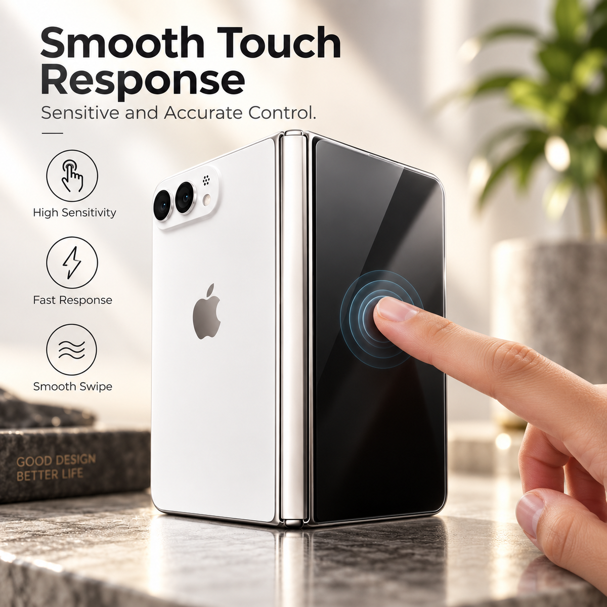 Premium iPhone Screen Protector 1-3PCS High Quality 9H HD Tempered Glass Scratch Proof Ultra Clear Slim Durable Full Coverage Protective Glass Film Set