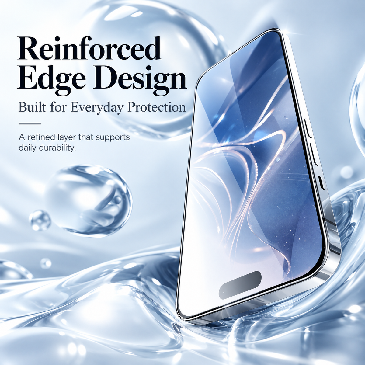 Premium iPhone Screen Protector 1-3PCS High Quality 9H HD Tempered Glass Scratch Proof Ultra Clear Slim Durable Full Coverage Protective Glass Film Set