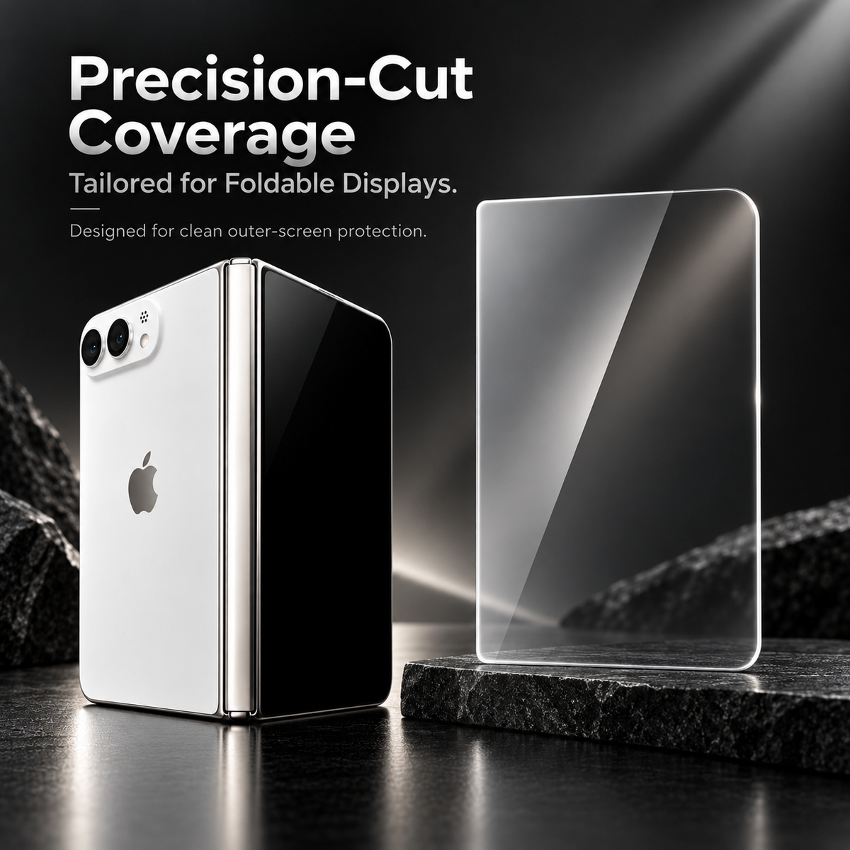 Premium iPhone Screen Protector 1-3PCS High Quality 9H HD Tempered Glass Scratch Proof Ultra Clear Slim Durable Full Coverage Protective Glass Film Set