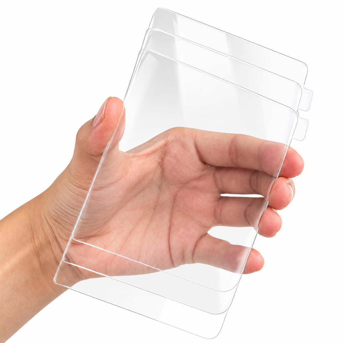 Premium iPhone Screen Protector 1-3PCS High Quality 9H HD Tempered Glass Scratch Proof Ultra Clear Slim Durable Full Coverage Protective Glass Film Set