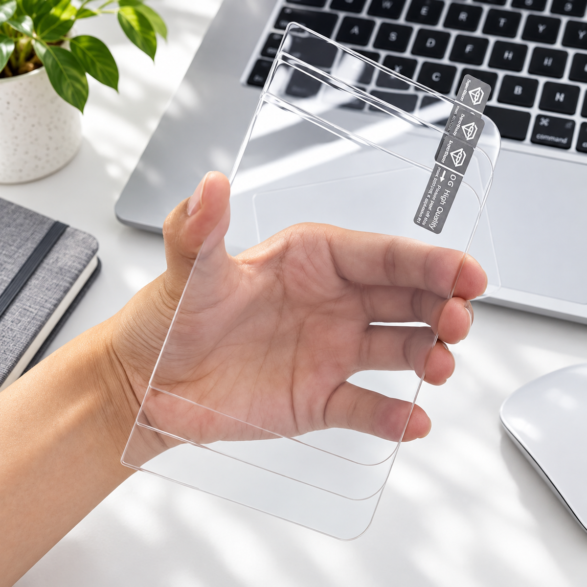 Premium iPhone Screen Protector 1-3PCS Ultra Clear 3D Tempered Glass 9H HD Scratch Proof Slim Durable Full Coverage Protective Glass Film Screen Guard Set