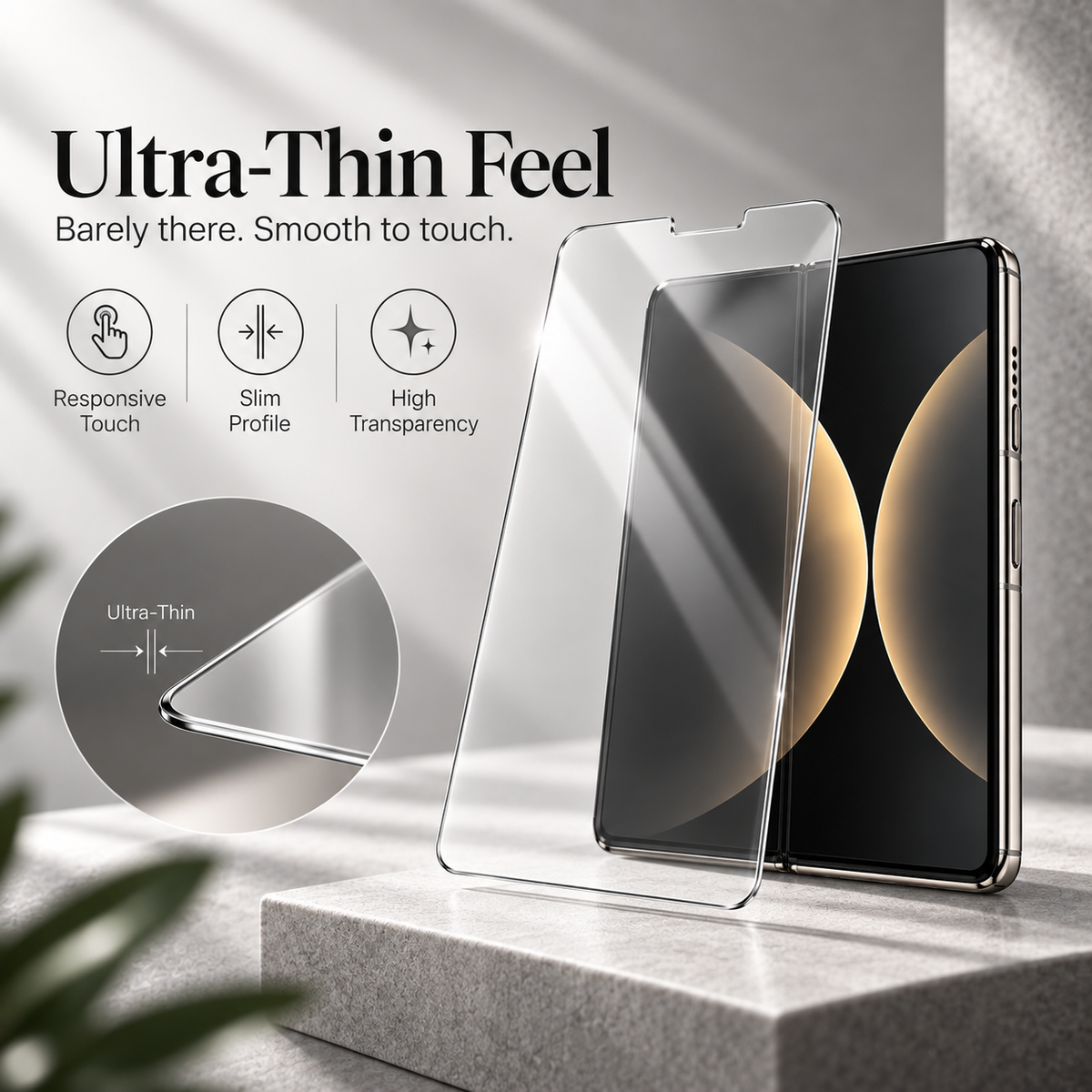 Premium iPhone Screen Protector 1-3PCS Ultra Clear 3D Tempered Glass 9H HD Scratch Proof Slim Durable Full Coverage Protective Glass Film Screen Guard Set