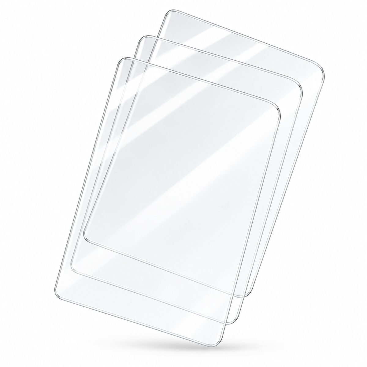 Premium iPhone Screen Protector 1-3PCS Ultra Clear 3D Tempered Glass 9H HD Scratch Proof Slim Durable Full Coverage Protective Glass Film Screen Guard Set