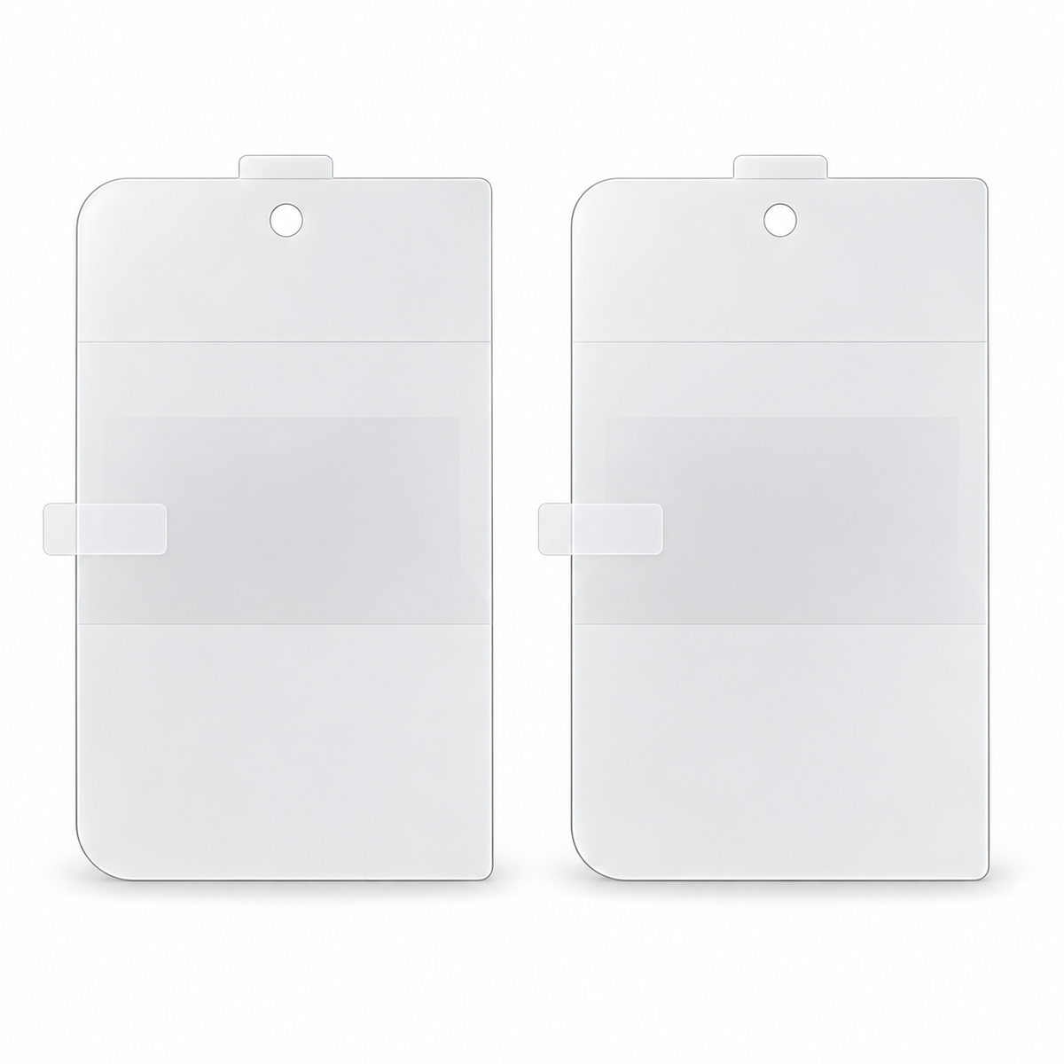 Premium iPhone Screen Protector 6 in 1 Hydrogel Film HD Clear Inner Outer Rear Soft TPU Anti Scratch Full Coverage Flexible Protective Film Set Pack