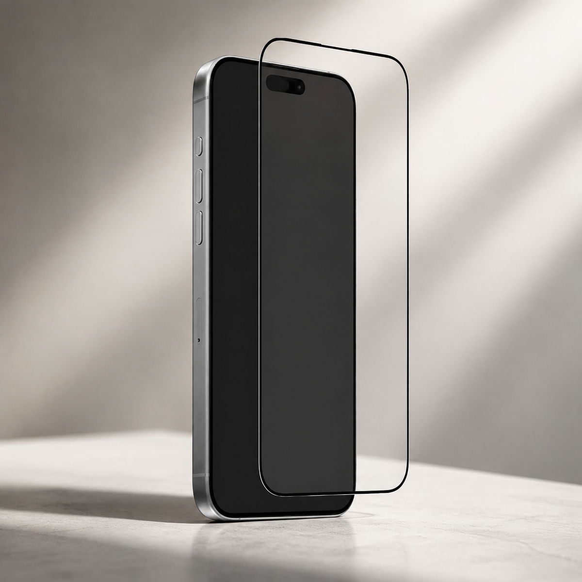 Premium iPhone Screen Protector Tempered Glass HD Clear Anti Fingerprint Scratch Resistant Bubble Free Shatterproof Ultra Thin Case Friendly Fit Clear