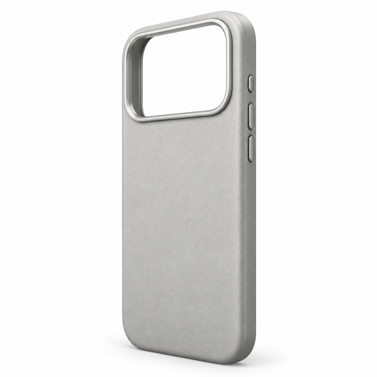Soft-Touch Textured Case with Metallic Camera Border & Slim Profile